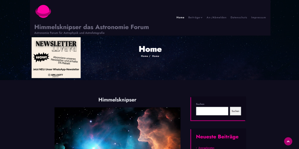 Himmelsknipser Astronomie Forum